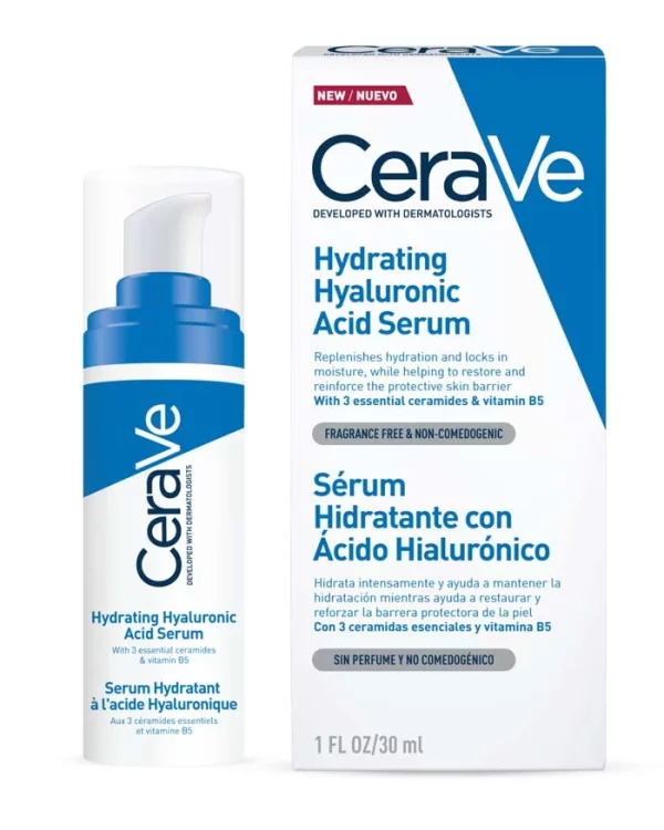 CeraVe Hydrating Hyaluronic Acid Serum, 30ml