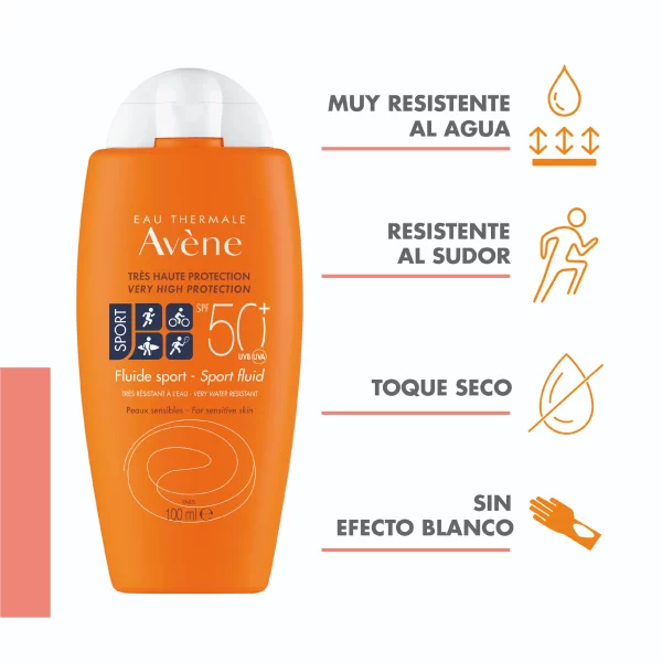 Avene Spf 50+ Sport, Fluid, 100ml
