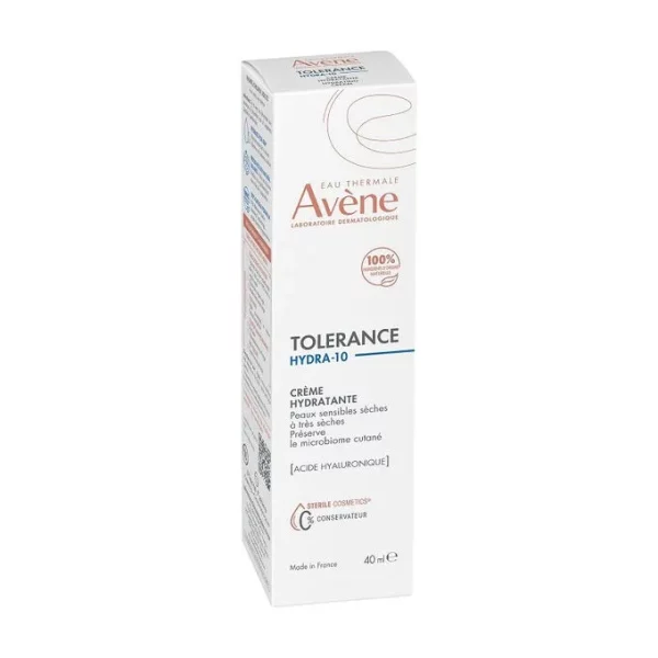 Avene Tolerance Hydra 10 Moisturising Cream, 40ml