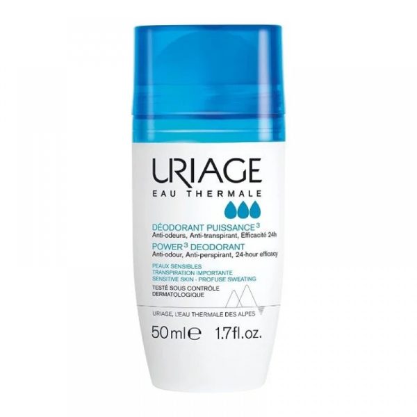 Uriage Puissance 24h Deodorant, 50 ml