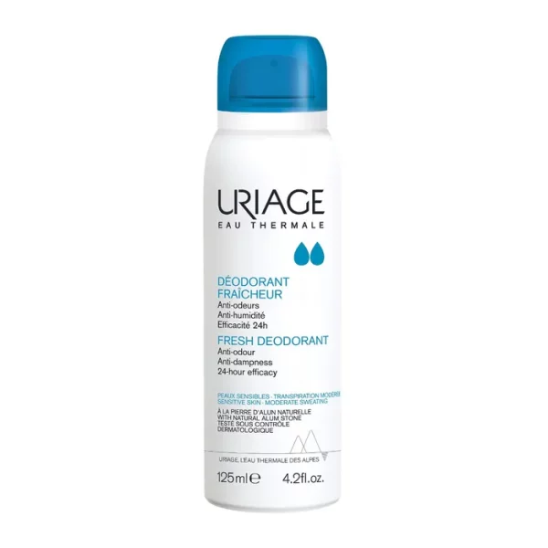 Uriage Deodorant Freskues Spray, 125ml