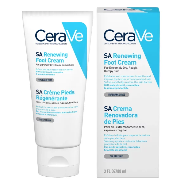 CeraVe Krem për Këmbë Ripërtëritës SA, 88ml