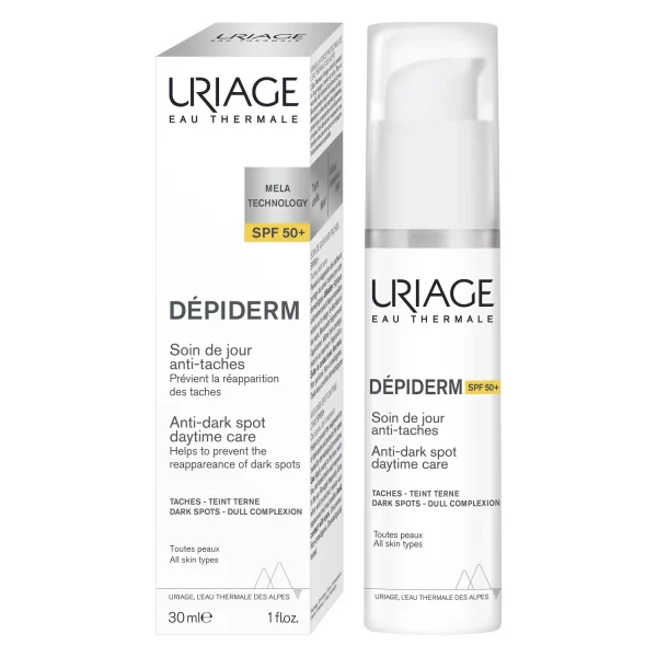 Uriage Depiderm Spf15+ Kujdes Kundër Njollave të Ngjyrosura, 30ml