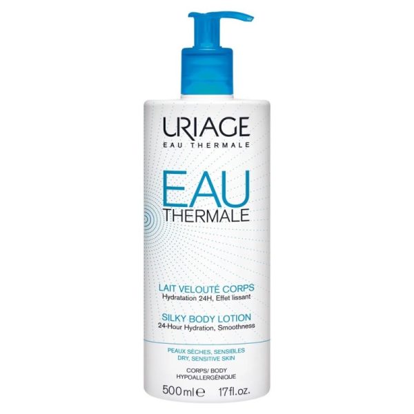 Uriage Eau Thermale Losion Trupi Silky, 500ml