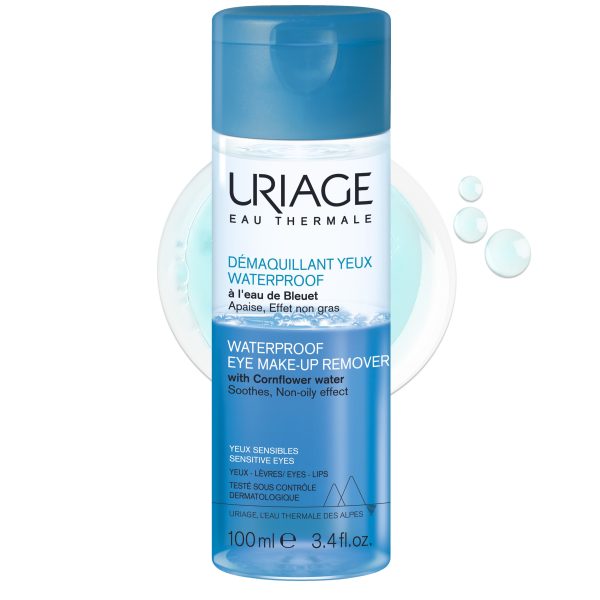 Uriage WaterProof Eye Make-Up Remover, 100ml