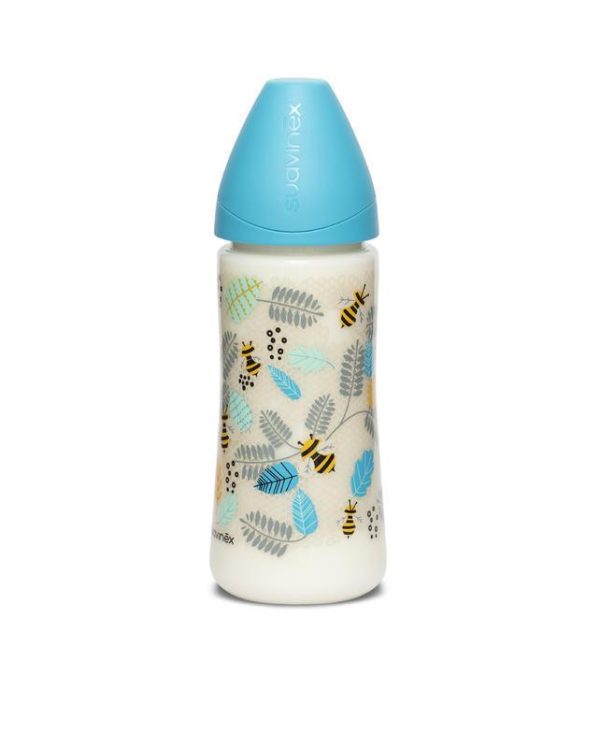 Shishe e rrumbullakët silikoni, Suavinex, 360ml