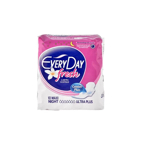 Everyday Fresh maxi Night Sanitary Pads 10 pack