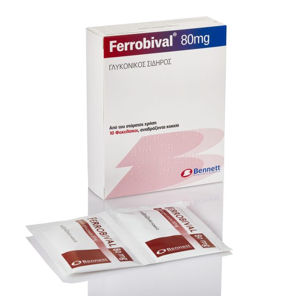 Ferrobival, 80mg, 10bus