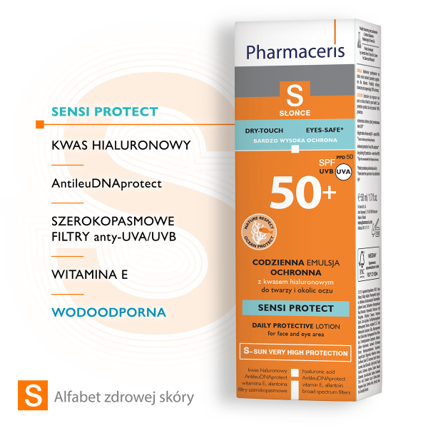 PHARMACERIS SENSI PROTECT SPF 50+ EMULSION 50ML