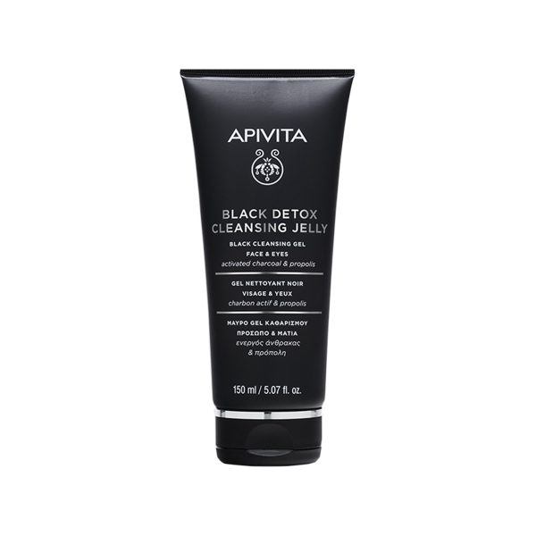Apivita Black Detox Cleansing Jelly, 150ml