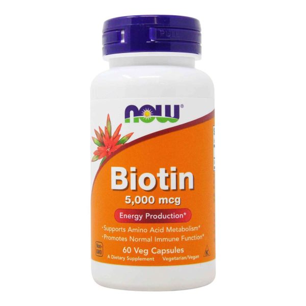 NOW Biotin 5000 mcg