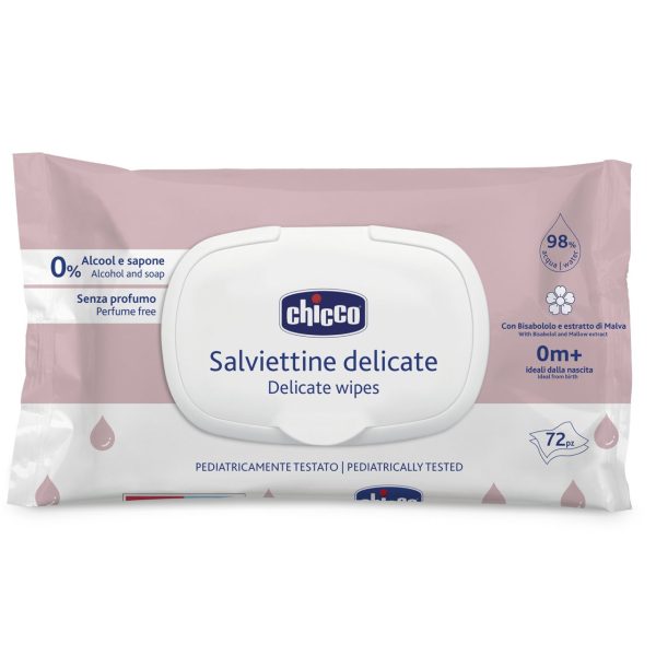 Chicco Salviettine Delicate Wipes