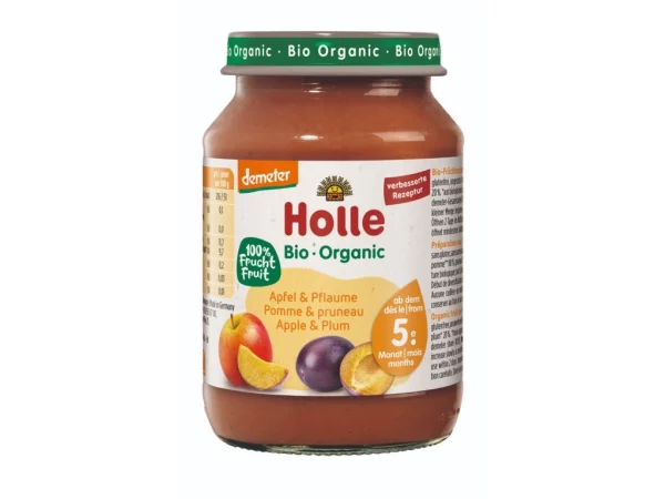 Holle Apple and Plum 190g