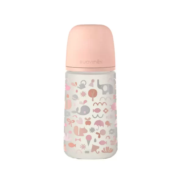 Suavinex Biberon gryke gjere 270 ml roze